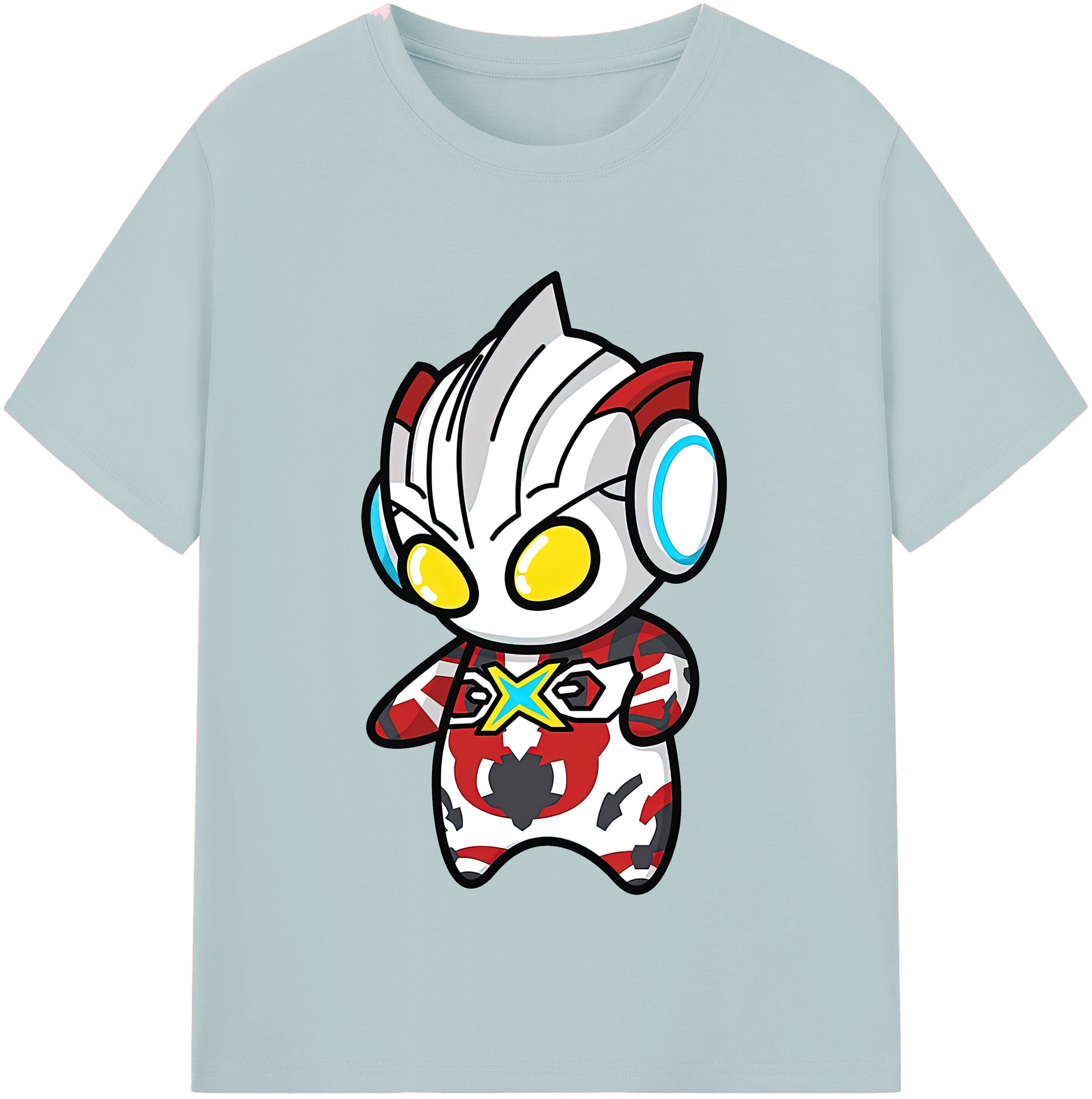 （画像用） ウルトラマン Ultraman 綿100％半袖Tシャツ（フロントプリント）